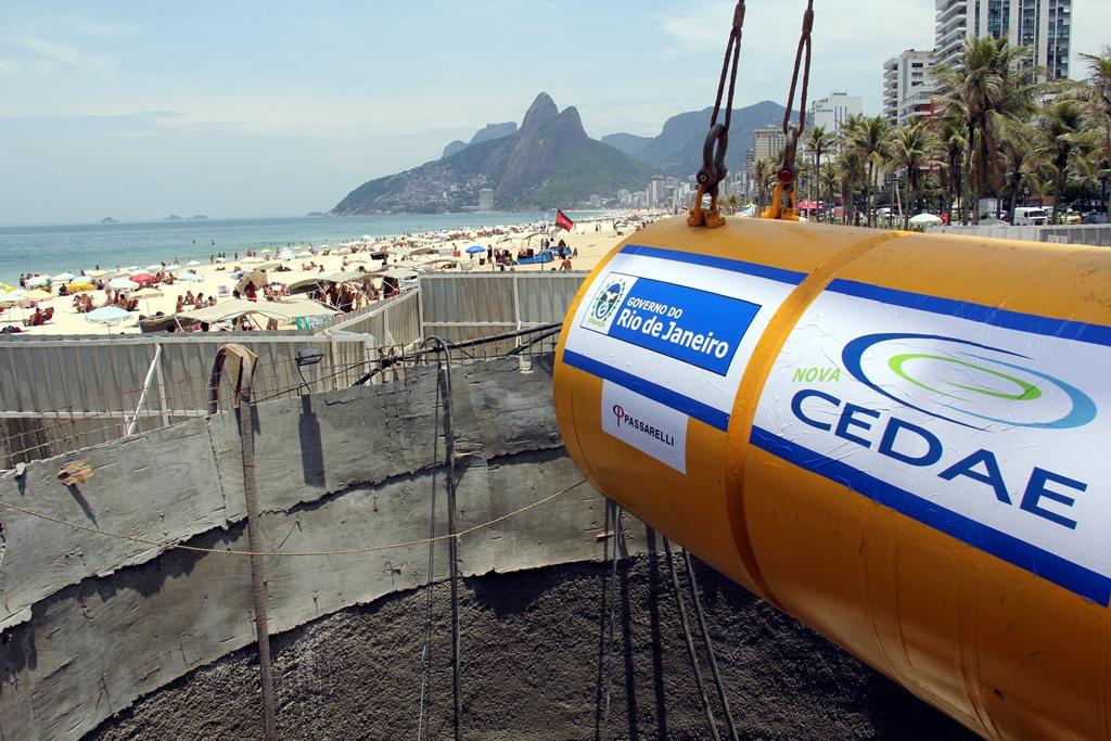 Sewage treated before arriving at Ipanema Beach © Secretaria de Estado do Ambiente do Rio http://www.rj.gov.br